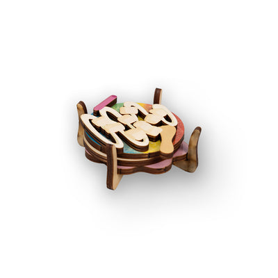 SHAVE ICE COASTER SET