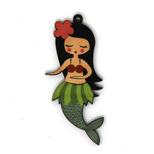 Load image into Gallery viewer, MERMAID HULA ORNAMENT
