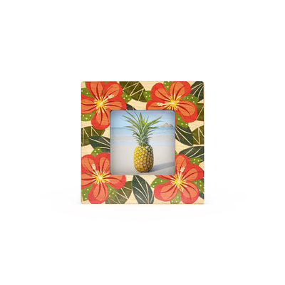 POP ART HIBISCUS MINI FRAME