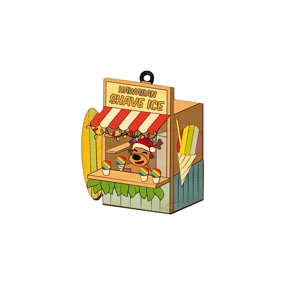 SHAVE ICE STAND ORNAMENT