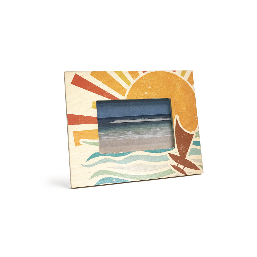 BOHO SUN 4X6 PICTURE FRAME
