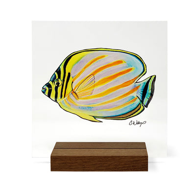 BUTTERFLY FISH ACRYLIC ART