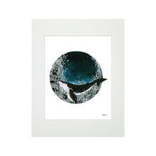 Load image into Gallery viewer, DEEP BLUE SEA SW MATTED PRINT
