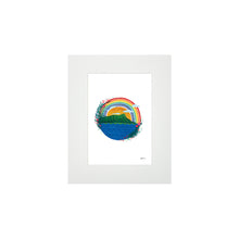Load image into Gallery viewer, DIAMOND HEAD MATTED PRINT
