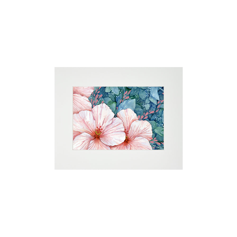 BLOOM MATTED PRINT
