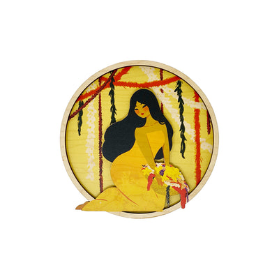 WAHINE LOVEALEI LAYERED ART
