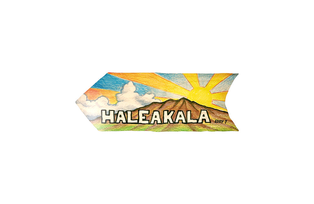 HALEAKALA DIRECTIONAL SIGN