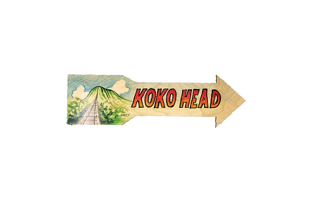KOKO HEAD DIRECTIONAL SIGN