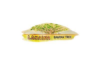 LAHAINA BANYAN TREE DIRECTIONAL SIGN