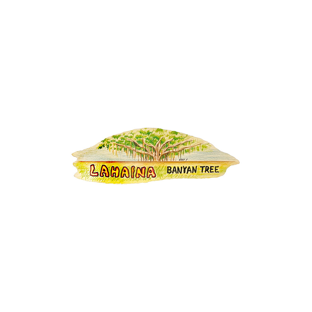 LAHAINA BANYAN TREE MAGNET