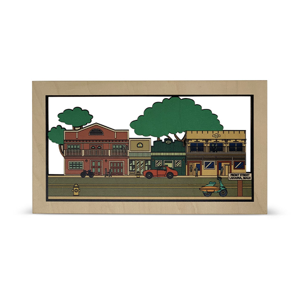 FRONT STREET CUTOUT WALL ART