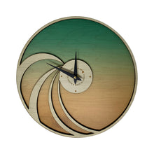 Load image into Gallery viewer, GRADIENT WAVE LAYERED CLOCK
