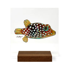 Load image into Gallery viewer, HAWAIIAN PUFFER FISH ACRYLIC ART
