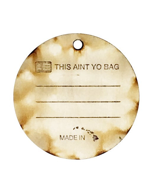 I MONSTERA HI PALM CIRCLE BAGTAG