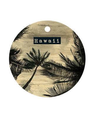 HAWAII PALM CIRCLE BAGTAG