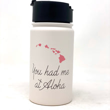 Load image into Gallery viewer, PINK ALOHA BUZ 14 OZ WATER BOTTLE
