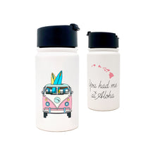 Load image into Gallery viewer, PINK ALOHA BUZ 14 OZ WATER BOTTLE
