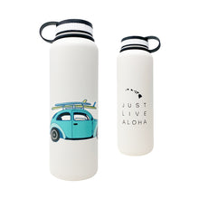 Load image into Gallery viewer, JUST LIVE ALOHA BUG 40 OZ WATER BOTTLE
