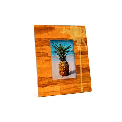 PALM SILHOUETTE 4X6 PICTURE FRAME