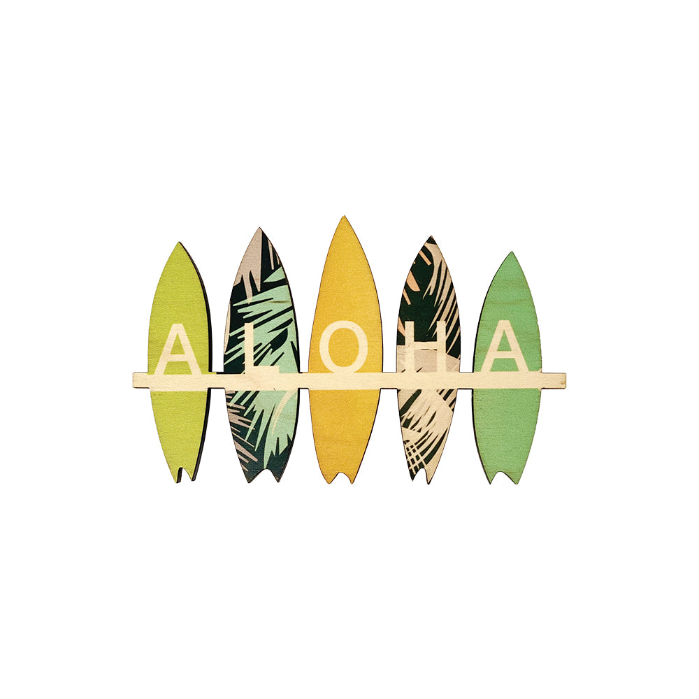 ALOHA SURFBOARDS LARGE MAGNET