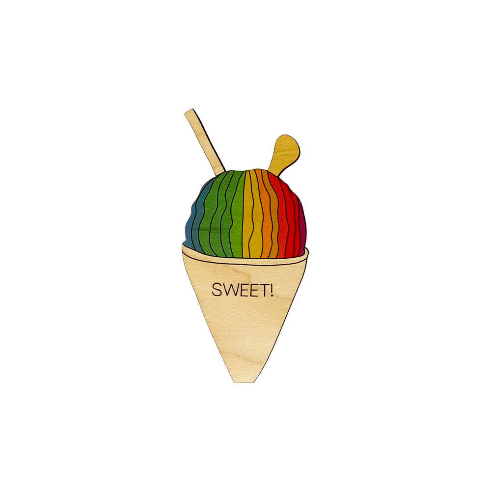 LARGE SHAVE ICE MAGNET