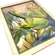 Load image into Gallery viewer, BANANA PALMS LAYERED WALL ART
