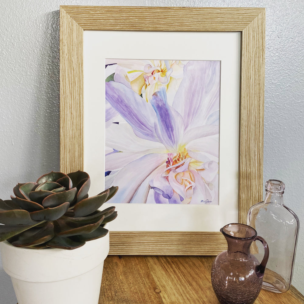 WALL FLOWER MATTED PRINT