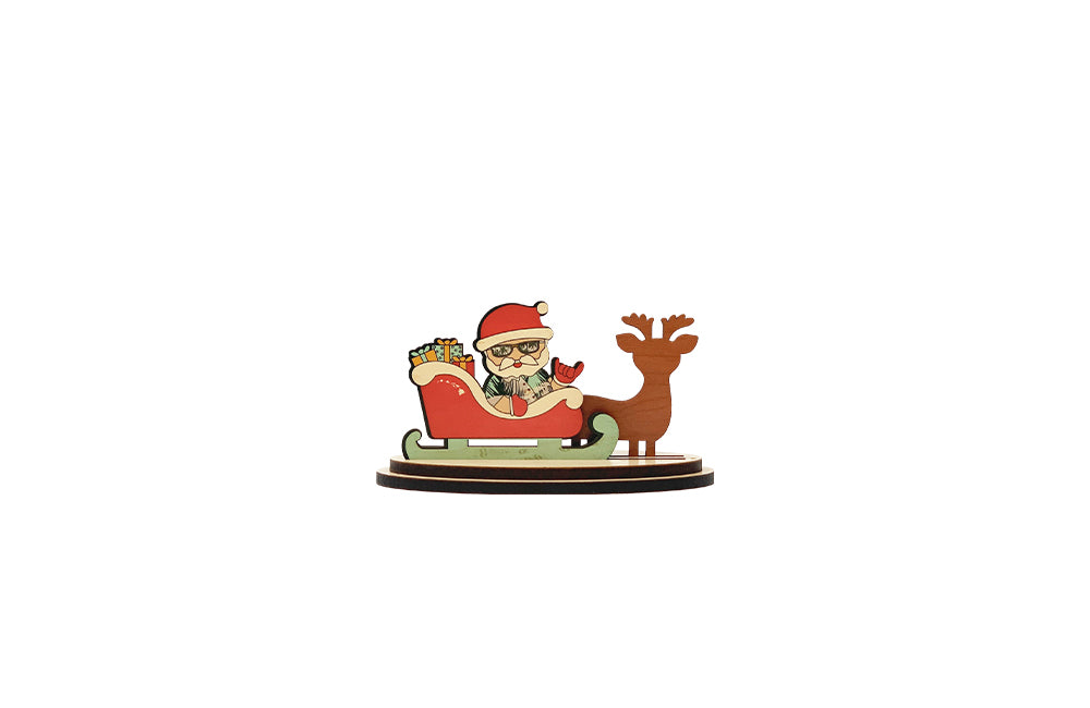 SANTA SLEIGH MINI SET