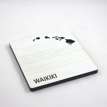 Load image into Gallery viewer, SANDBANK WAIKIKI WOOD COASTER SET
