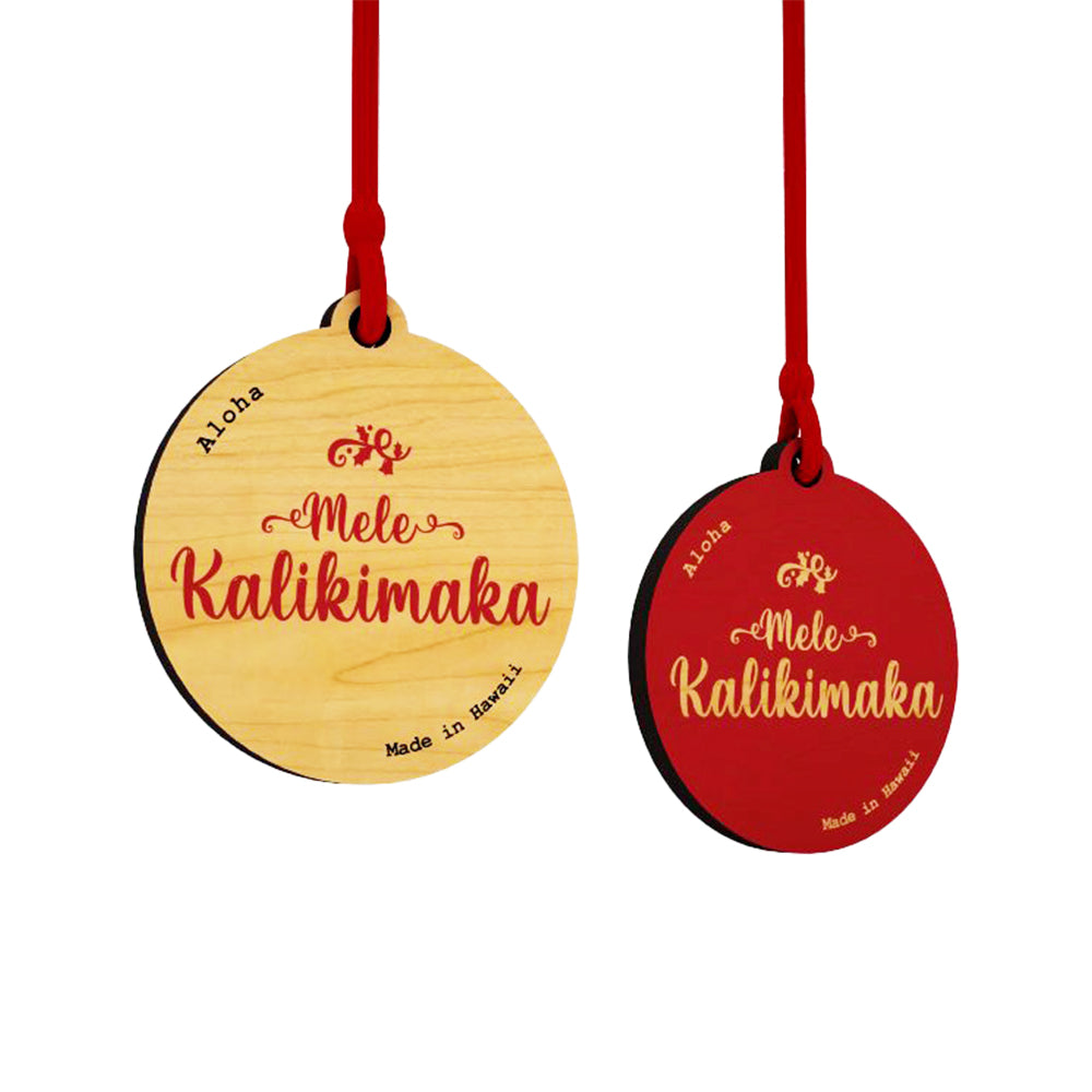 WOOD BALL ORNAMENT SET
