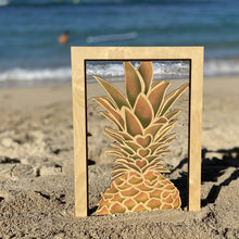Load image into Gallery viewer, PINEAPPLE HEART CUTOUT ART
